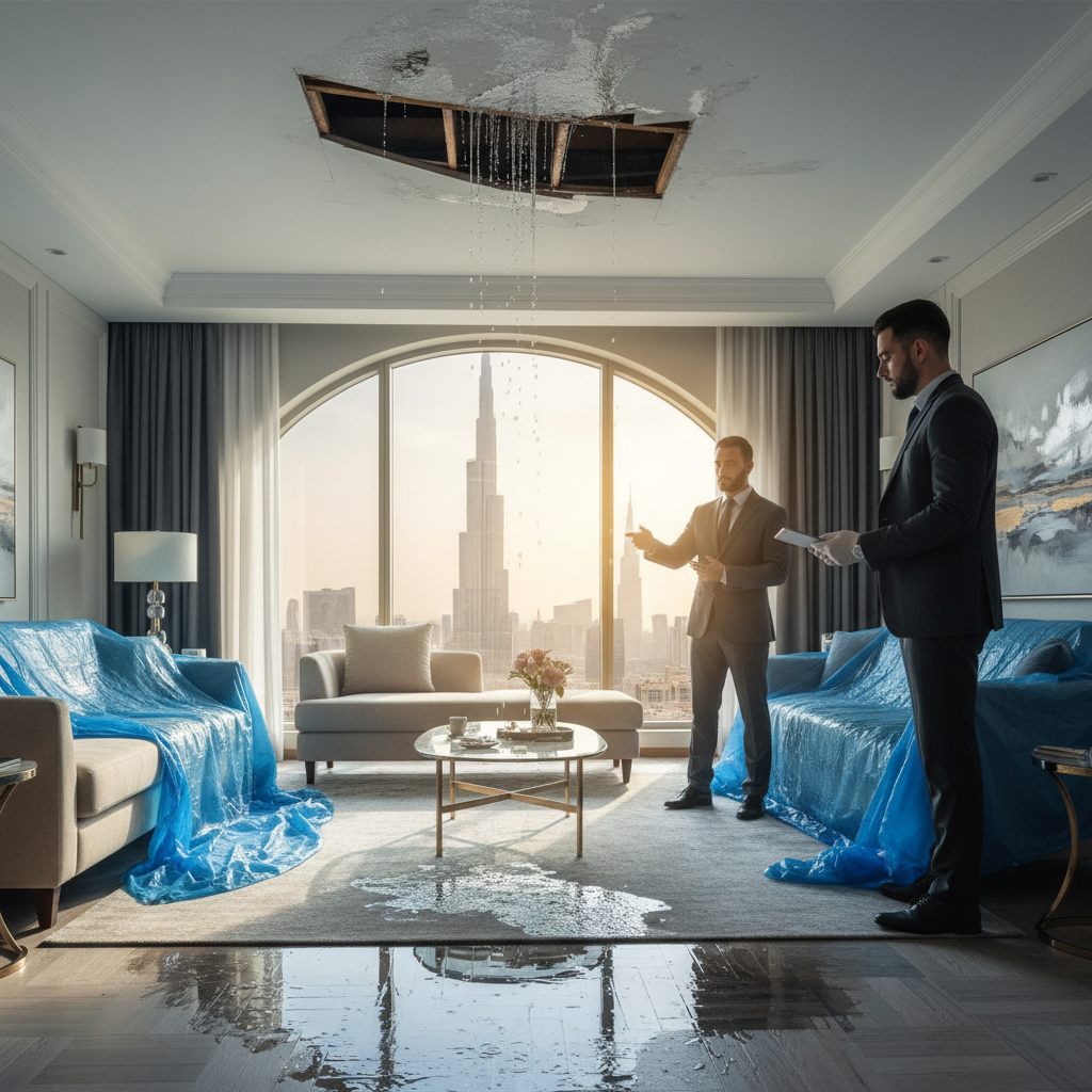 How Insurance Coverage in UAE Handles Water Damage on Property