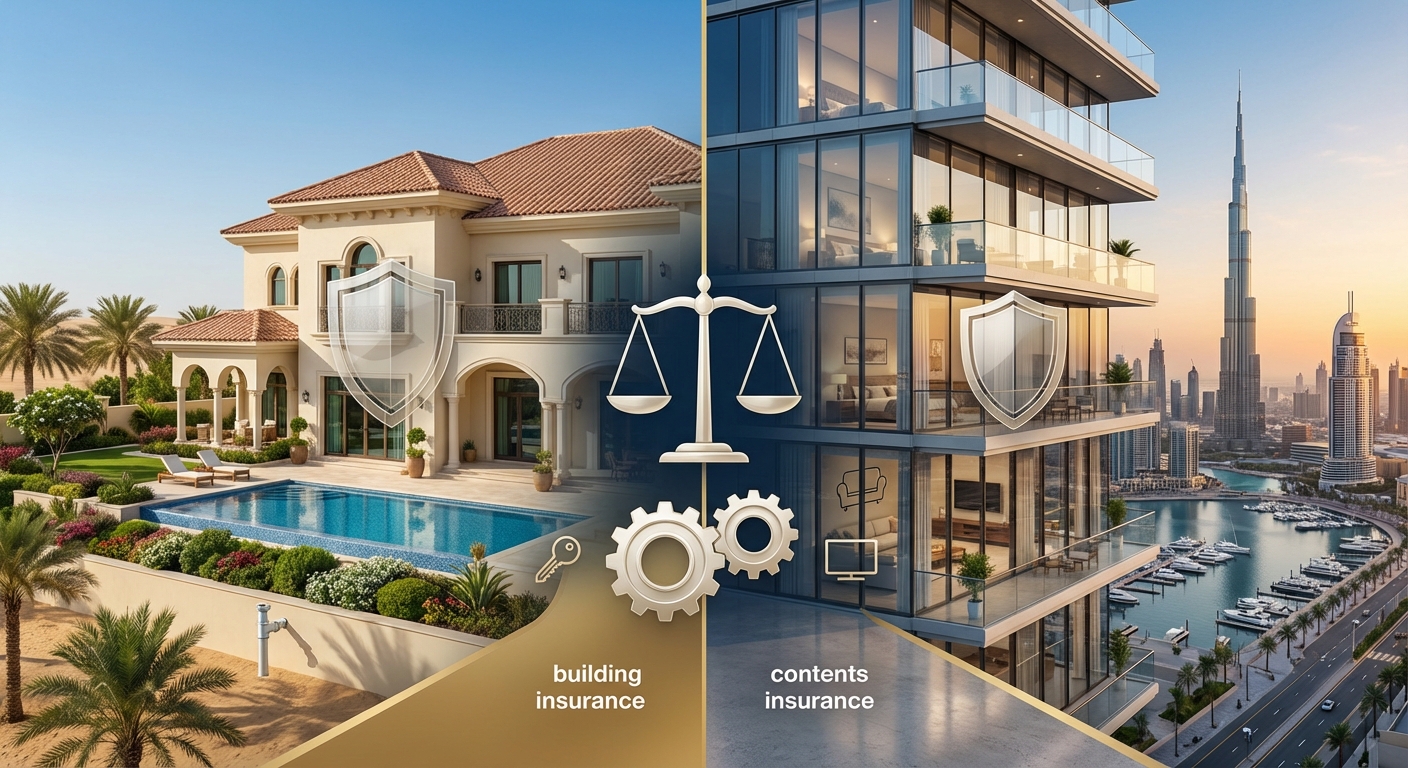 How to Compare Home Insurance vs Property Insurance UAE