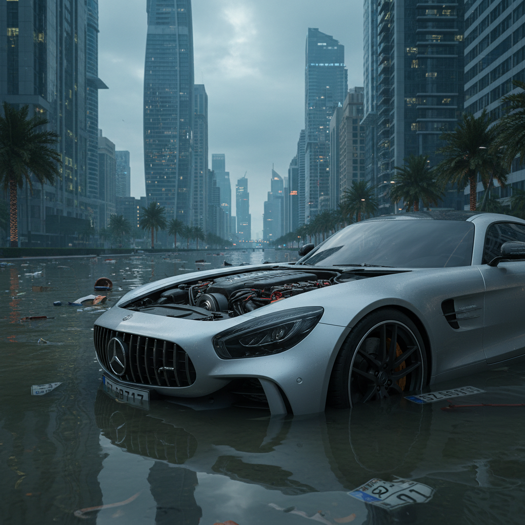 Why Flood Damage Insurance Matters for Car Engines in Dubai
