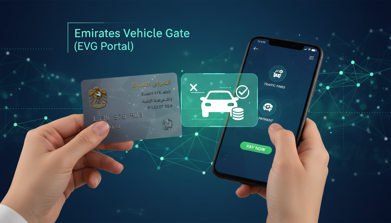 How to Pay Fines with Emirates ID on EVG Portal